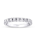 0,80 ct. Diamant Halb-Memoire-Ring