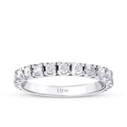 0,80 ct. Diamant Halb-Memoire-Ring