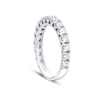 0,80 ct. Diamant Halb-Memoire-Ring