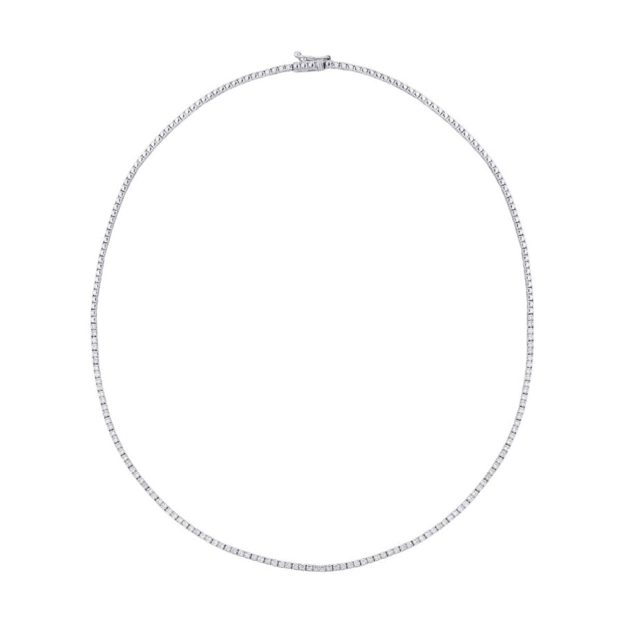 1.69 ct. Diamant Eternity Tennis Halsband