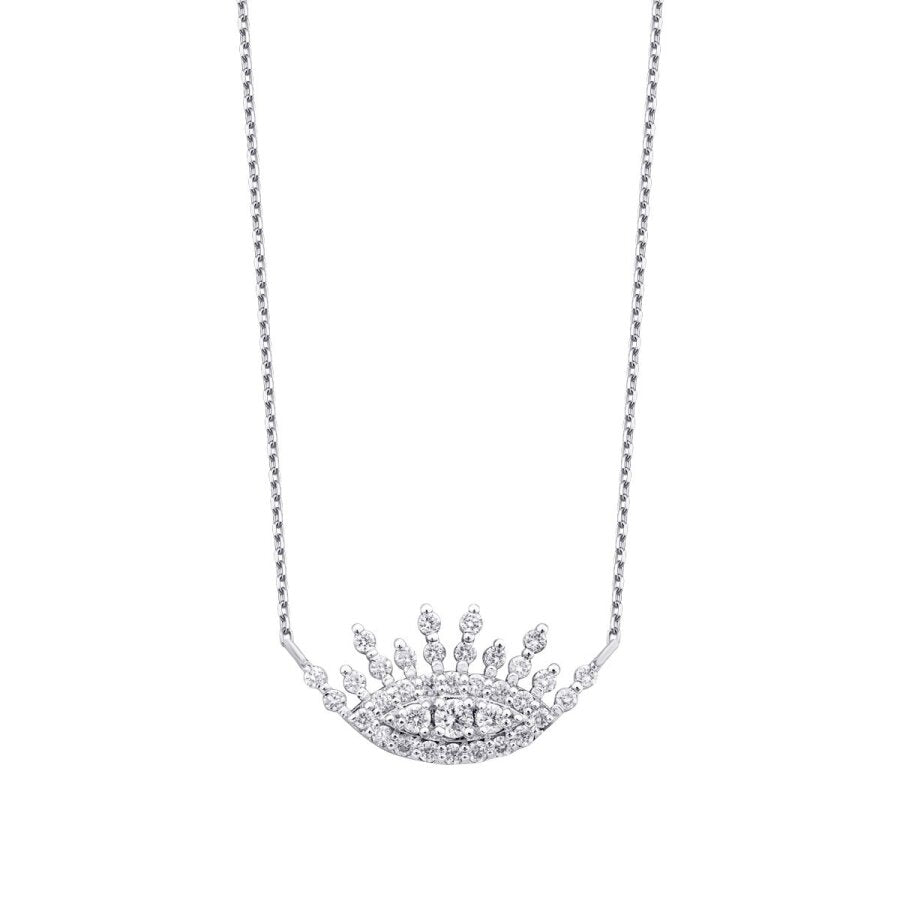 0,30 ct. Diamant Augen Halskette