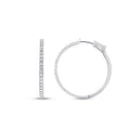 0,74 ct. Diamant Creolen Ohrringe