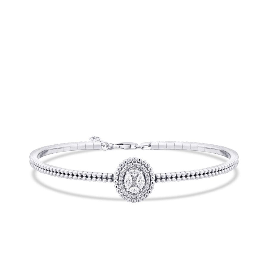 0,61 ct. Diamant Trend Armreif