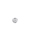 0,10 ct. Diamant Herren Ohrringe