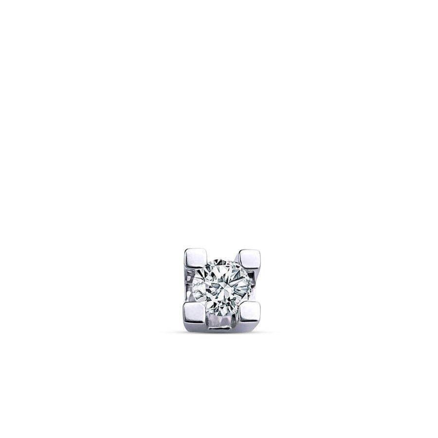 0,10 ct. Diamant Herren Ohrringe
