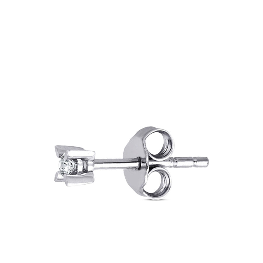 0,10 ct. Diamant Herren Ohrringe