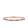 3,96 ct. Diamant Rubin Armband