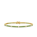 3,64 ct. Diamant Smaragd Armband