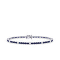 4.34 ct. Diamant Saphir Armband