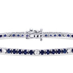 4.34 ct. Diamant Saphir Armband