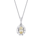 0,84 ct. Diamant Fantasie Halskette