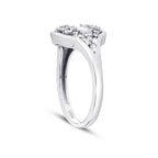 0,40 ct. Diamant Baguette Ring