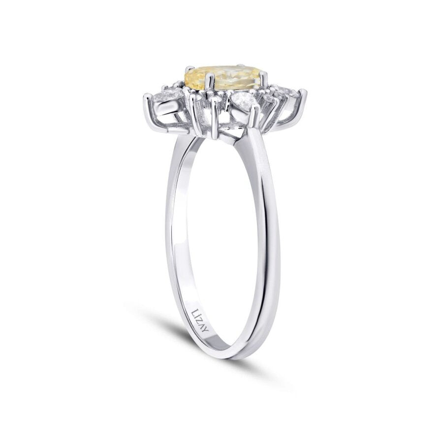 2,04 ct. Diamant Fantasie Ring