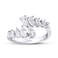 1,08 ct. Diamant Tropfen Ring