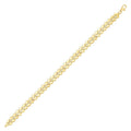 Armband mit Stein in Dreiecksform aus Gold