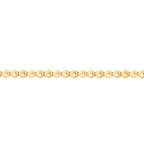 Armband mit Hexagon-Motiv aus Gold