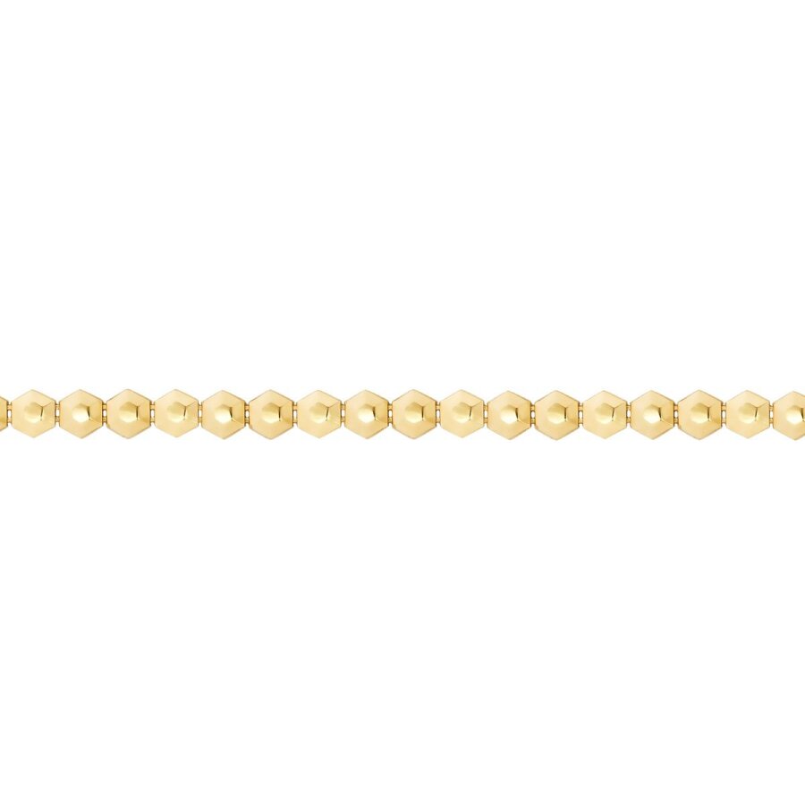 Gold Hexagon Armband