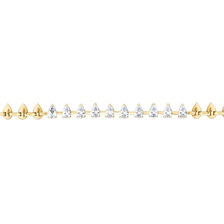 Armband mit Tropfenstein aus Gold
