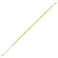 Armband mit Münzdesign aus Gold