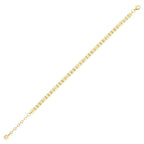 Armband mit Münzdesign aus Gold