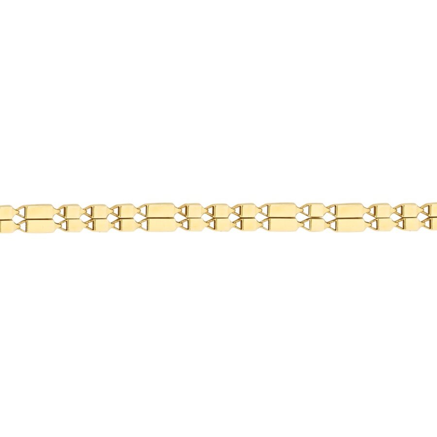 Armband mit Münzdesign aus Gold
