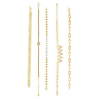 Armband mit Stein in Dreiecksform aus Gold