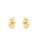 Ohrringe in Blumenform aus Gold
