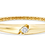 Stein-Armreif aus Gold