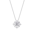 0,83 ct. Diamant Baguette Halskette