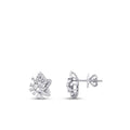 0,41 ct. Diamant Baguette Stern Ohrringe
