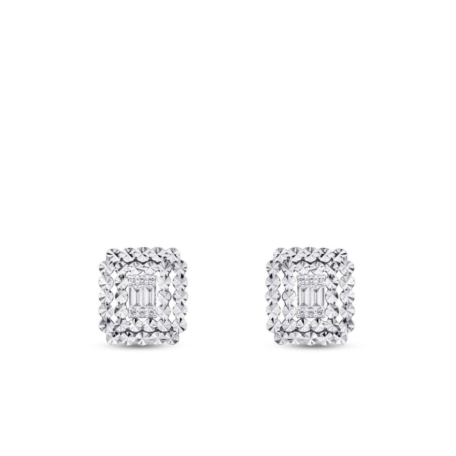 0,19 ct. Diamant Baguette Ohrringe