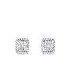 0,19 ct. Diamant Baguette Ohrringe