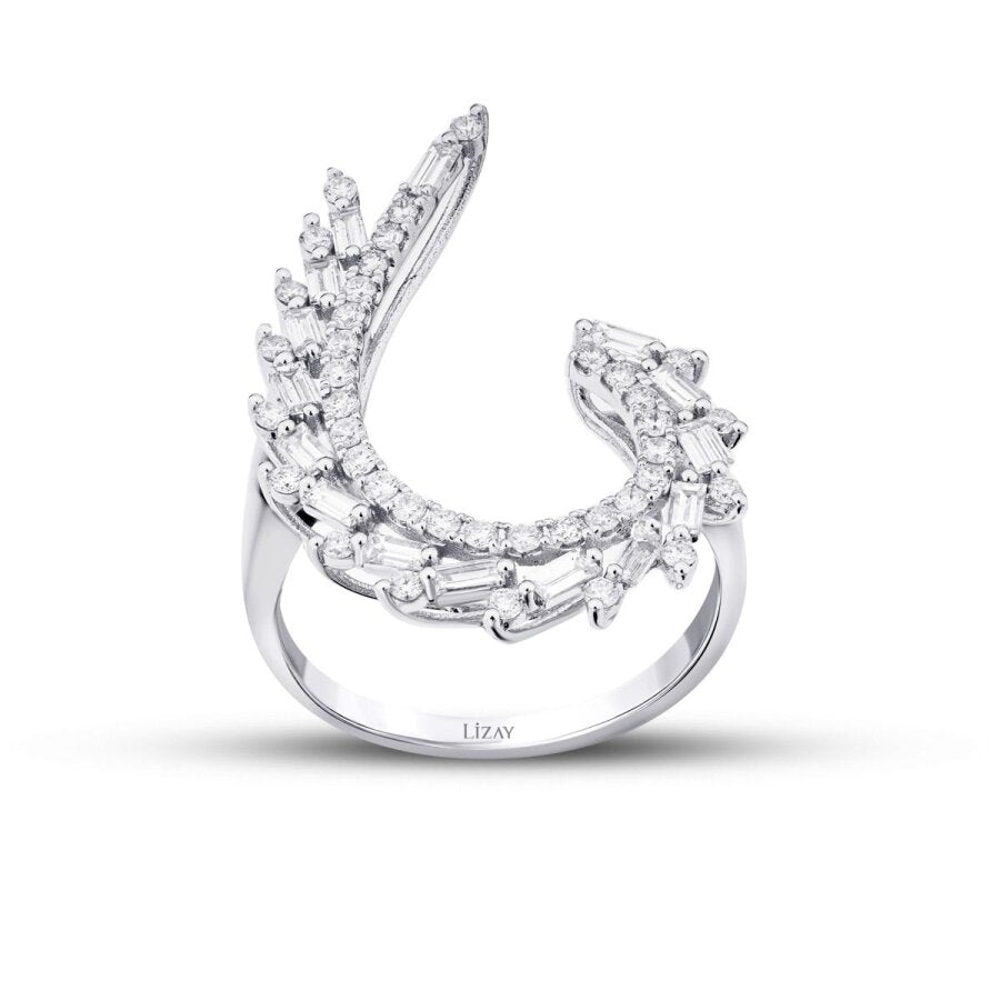 0.93 ct. Diamant Baguette Ring