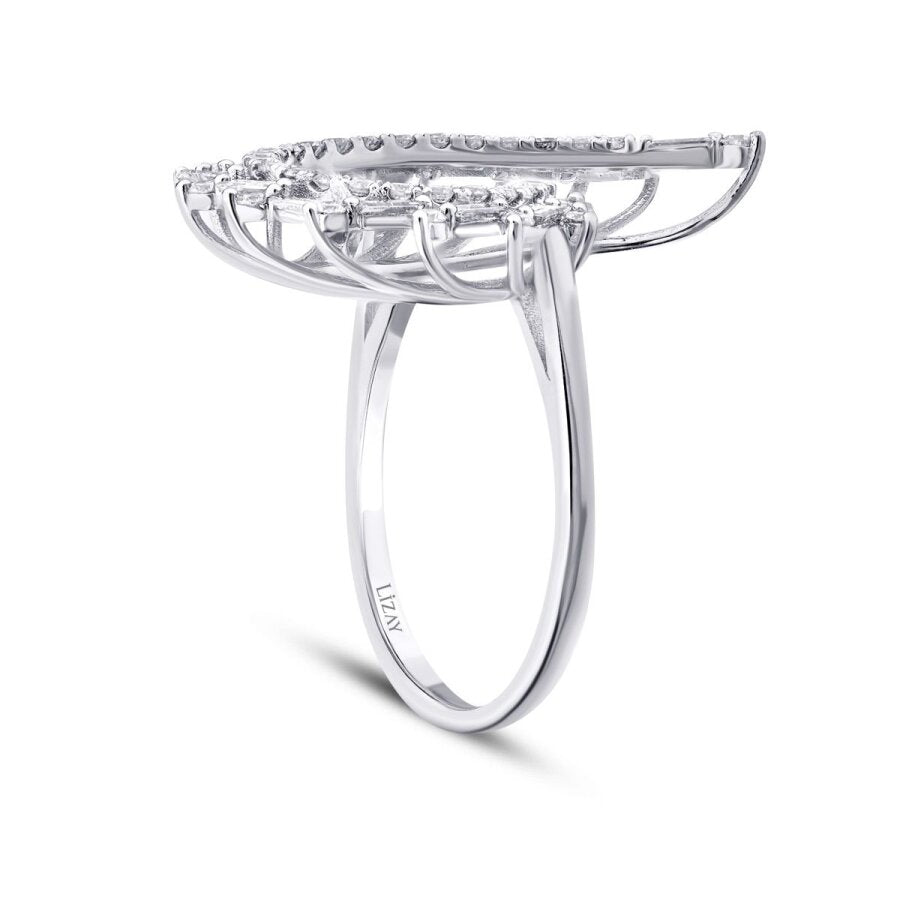 0.93 ct. Diamant Baguette Ring