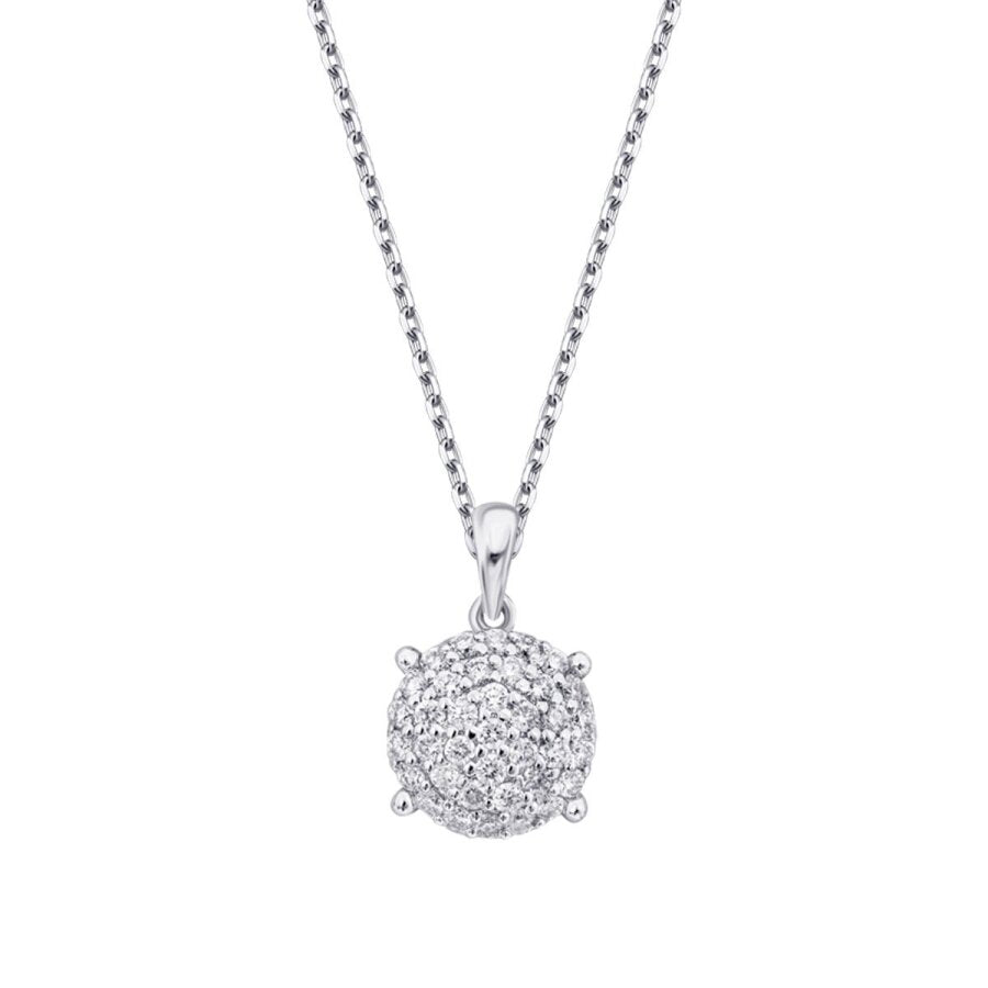 0,35 ct. Diamant Trend Halskette
