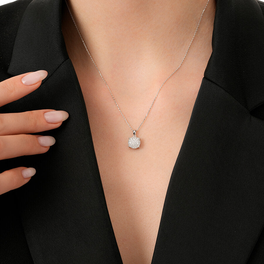 0,35 ct. Diamant Trend Halskette