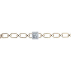 0,25 ct. Diamant Baguette Armband