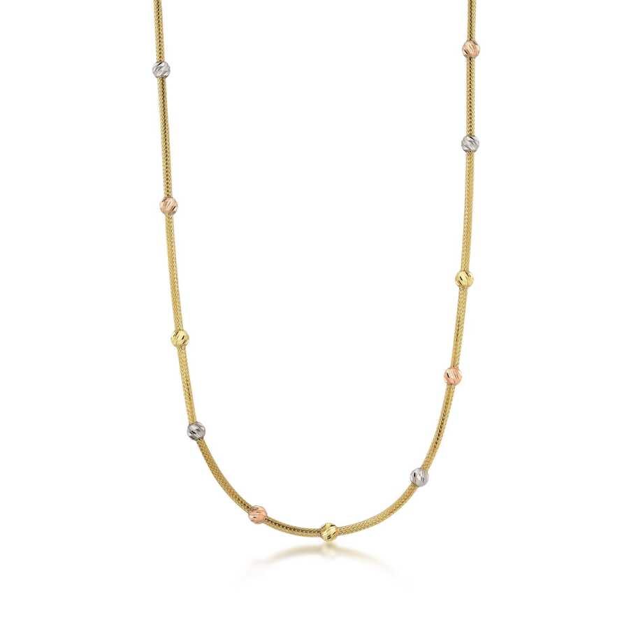 Gold Ketten Doric Halskette