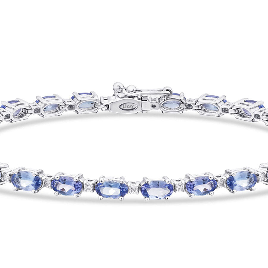 6.73 ct. Diamant Tansanit Armband
