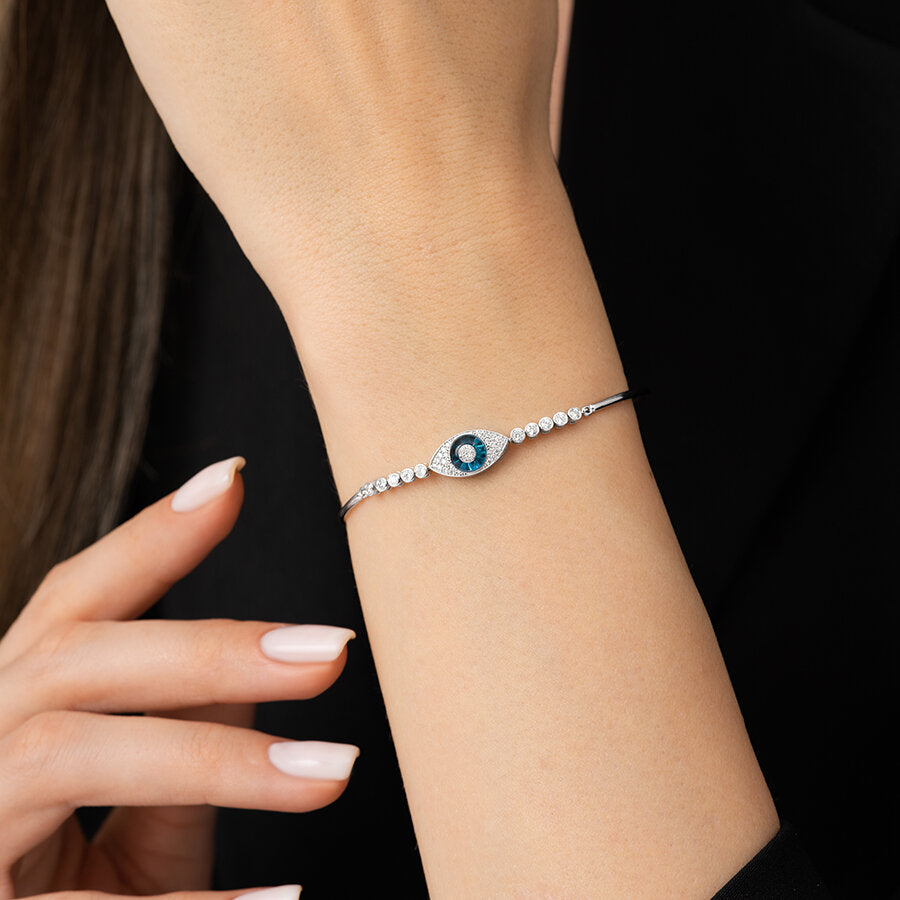 0,35 ct. Diamant Auge Armreif