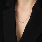 0,39 ct. Diamant Herz Halskette