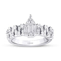 0,97 ct. Diamant Baguette Ring
