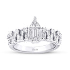 0,97 ct. Diamant Baguette Ring