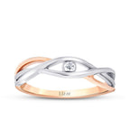0,05 ct. Diamant Trend Ring