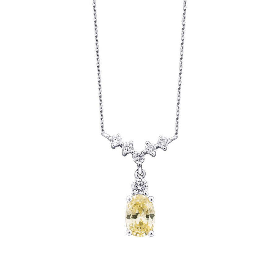 1.33 ct. Diamant Fantasie Halskette