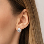 0,59 ct. Diamant Baguette Ohrringe