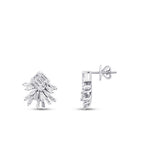 0,59 ct. Diamant Baguette Ohrringe