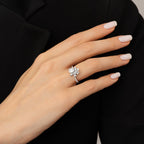 0,36 ct. Diamant Baguette Ring