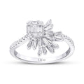 0,36 ct. Diamant Baguette Ring