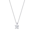 0,10 ct. Diamant Solitärhalskette